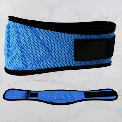 Ceinture pour la musculation - FitnessWaistBelts™ - Bleu - Fitnessforme