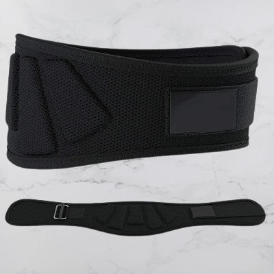 Ceinture pour la musculation - FitnessWaistBelts™ - Noir - Fitnessforme