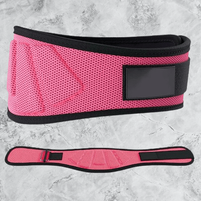 Ceinture pour la musculation - FitnessWaistBelts™ - Rose - Fitnessforme