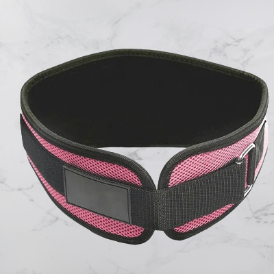 Ceinture pour la musculation - FitnessWaistBelts™ - Rose - Fitnessforme